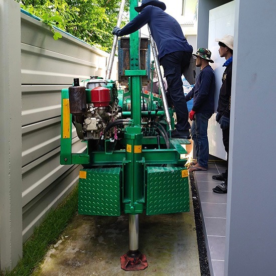 บริการตอกเสาเข็มในพื้นที่แคบราคาถูก บริการตอกเสาเข็มในพื้นที่แคบราคาถูก 